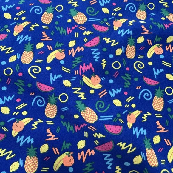 Chubbies The Weekend Shirt Large Tropical Fruit All Over Print Retro Inspired - Picture 8 of 8